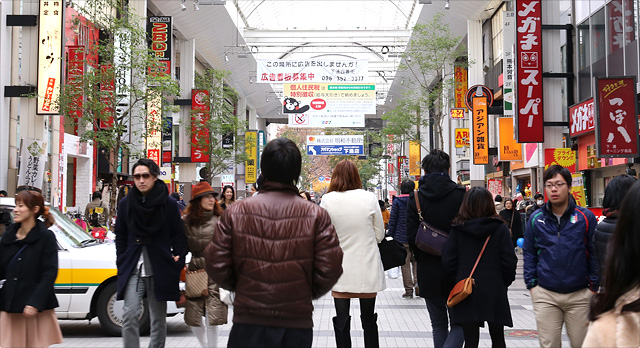 熊本市下通四番街商店街