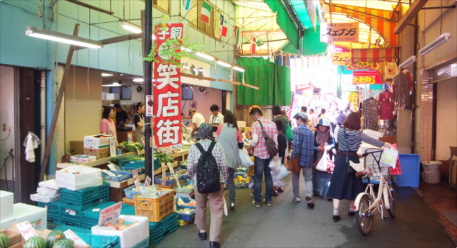 子飼繁栄会商店街