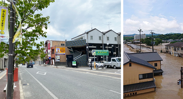 人吉九日町商店街