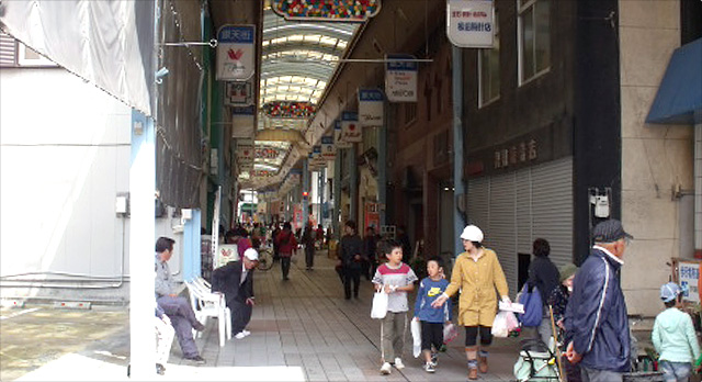 本渡中央商店街